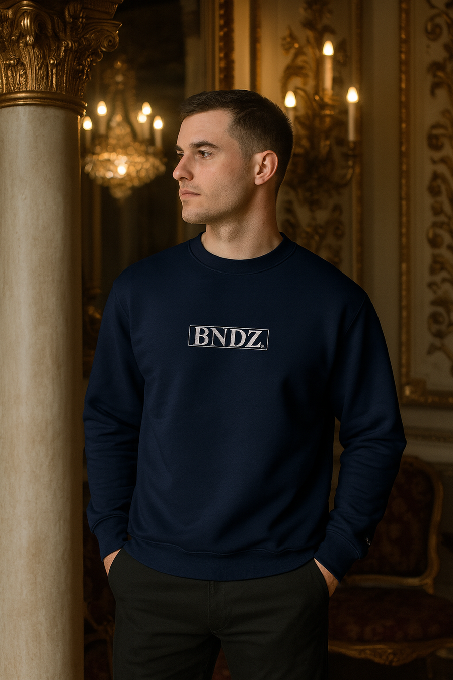 Navy BNDZ. sweatshirt